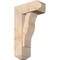 Ekena Millwork Funston Craftsman Smooth Bracket w/ Offset Brace, Douglas Fir, 7 1/2"W x 18"D x 30"H BKT0806X18X30FST04SDF - alternate 1